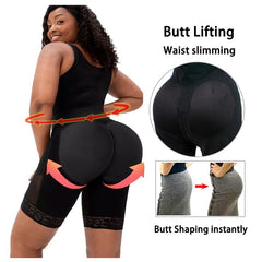 Showlu Fashion Store 0 Full Body Shapewear Compression Girdle Fajas Colombian Corrective Underwear Tummy Control Shaper Butt Lift Slim Corset Bodysuits