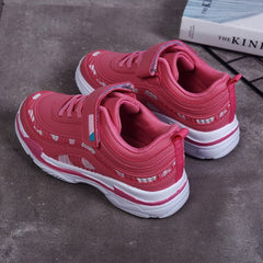 Showlu Fashion Store 0 Girls Sport Shoes Waterproof Running Shoes Kids Sneakers Tenis Infantil Pink Breathable Antislip Children Shoes Chaussure Enfant