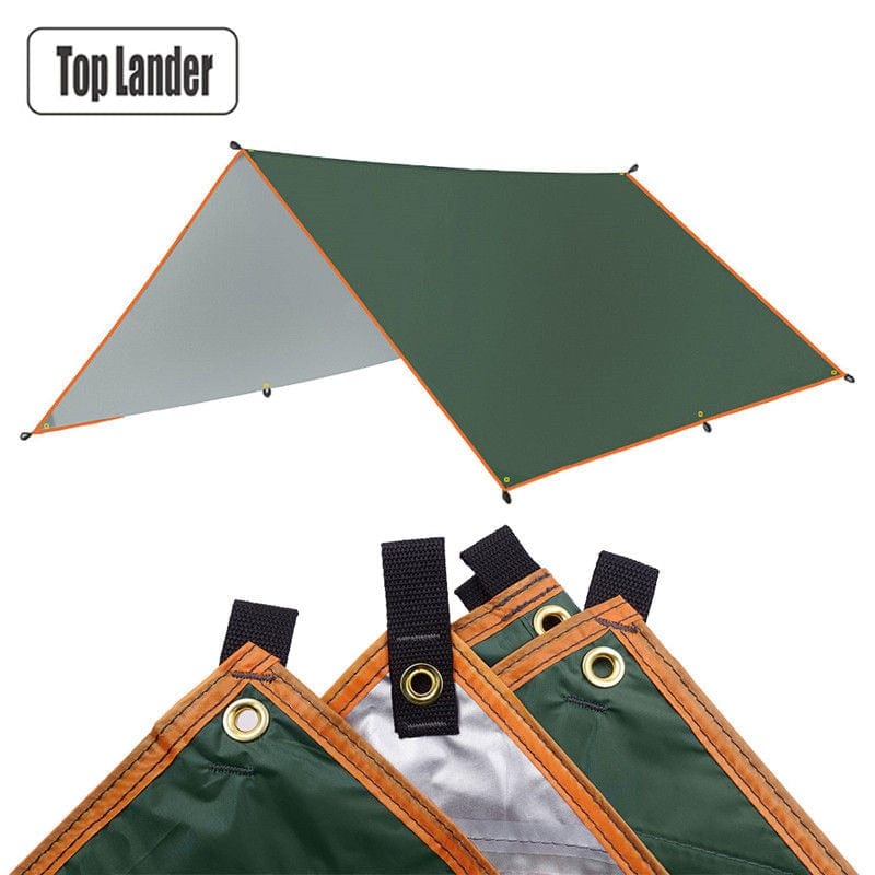 Showlu Fashion Store 0 Green / China / 3x4m 5x3m 4x3m 3x3m Awning Waterproof Tarp Tent Shade Ultralight Garden Canopy Sunshade Outdoor Camping Tourist Beach Sun Shelter