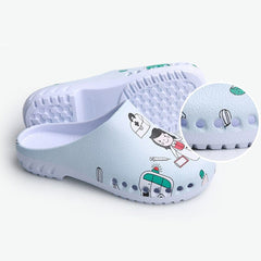 Showlu Fashion Store 0 Hospital Surgical Medical Slipper Men Women Doctor EVA Anti-Slip Medica Shoes Nurse Clogs Nursing Clogs Beauty Salon Work Shoes