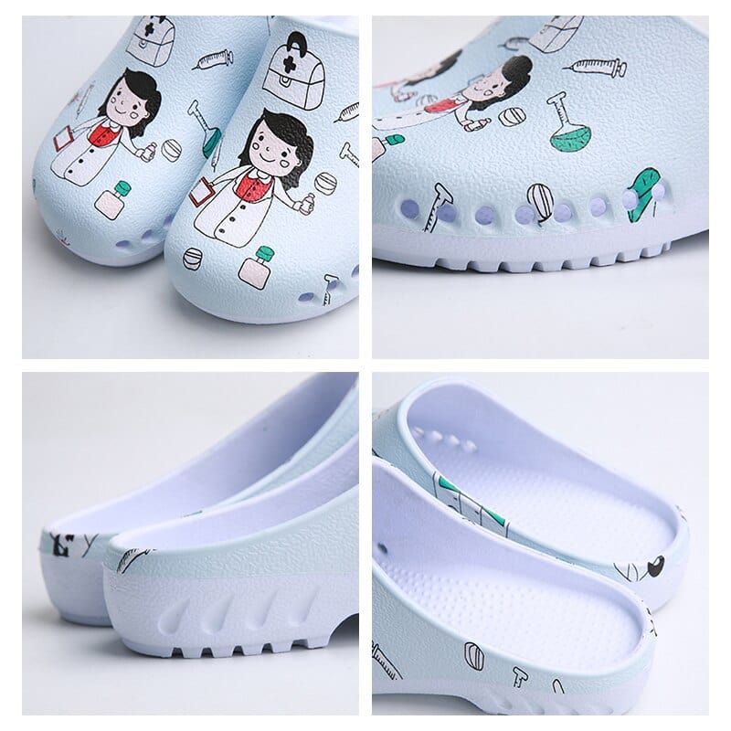 Showlu Fashion Store 0 Hospital Surgical Medical Slipper Men Women Doctor EVA Anti-Slip Medica Shoes Nurse Clogs Nursing Clogs Beauty Salon Work Shoes