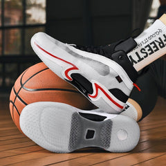 Showlu Fashion Store 0 Men's Basketball Shoes Men Breathable Cushioning Non-Slip Wearable Walking Sports Shoes Training Athletic Mesh Casual Sneakers