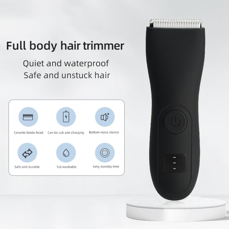 Showlu Fashion Store 0 Mens Body Hair Trimmer for Men Balls Women Lady Shaver Hair Removal Bikini Trimmer Groin & Body Shaver Groomer  Arm Beard Razor