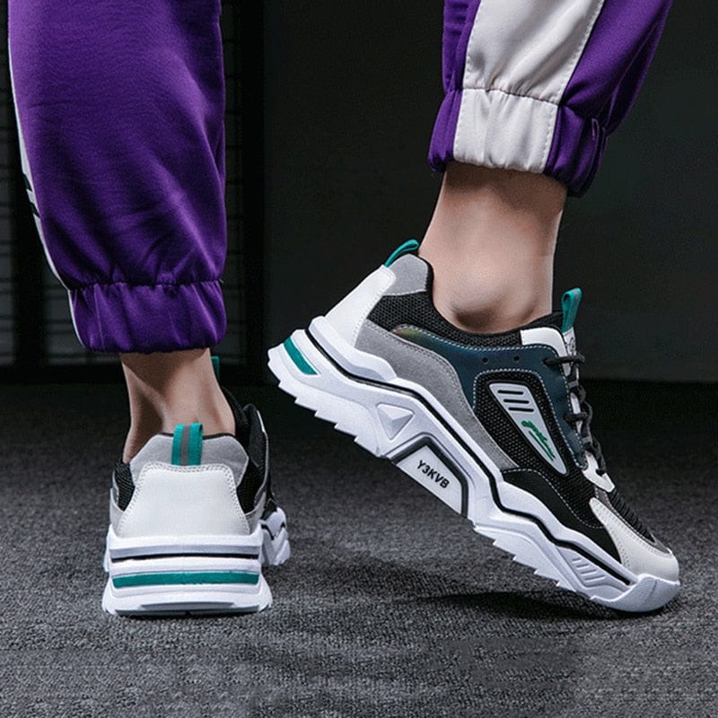 Showlu Fashion Store 0 Mens Sneakers Fashion Casual Running Shoes Lover Gym Shoes Light Breathe Comfort Outdoor Couple Jogging Basketball Shoes Summer