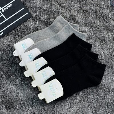 Showlu Fashion Store 0 mixed 3 5Pairs Men Bamboo Fiber Autumn Winter Men Socks Breathable Cotton Sports Sock Breathable Deodorant Business Socks Size 37-45