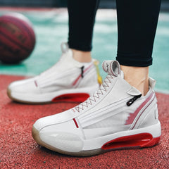 Showlu Fashion Store 0 NEW Men Shoes Casual Sneakers High Top Air Basketball Tennis  Male Student Teens Light Net Breathable Running Travel Large Size