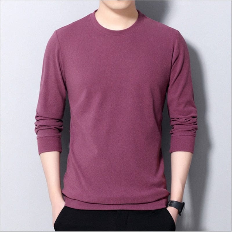 Showlu Fashion Store 0 Pink / M 2022 Casual Thick Warm Winter Luxury Knitted Pull Sweater Men Wear Jersey Dress Pullover Knit Mens Sweaters Male Fashions 71819