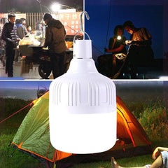 Showlu Fashion Store 0 Portable Camping Lights Rechargeable lamp Led Light Lantern Emergency Bulb High Power Tents Lighting Flashlight Equipment Bulb