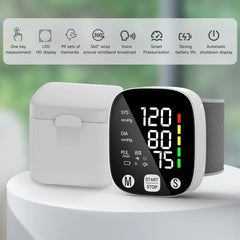 Showlu Fashion Store 0 Portuguese version Yongrow LED Wrist Blood Pressure Monitor