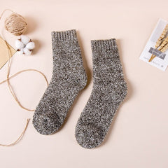  Showlu Fashion Store 0 s4 / EUR SIZE 39-46 Winter Men's Merino Wool Socks Super Thick Warm High Quality Harajuku Retro Snow Casual Antifreeze Cashmere Socks Men 3 Pair