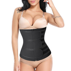 Showlu Fashion Store 0 sexy waistband velcro corset ipper tummy tuck sports body shaping chain waist belts for women