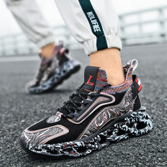 Showlu Fashion Store 0 Shoes men Sneakers Male casual Mens Shoes tenis Luxury shoes Trainer Race Breathable Shoes fashion loafers running Shoes for men