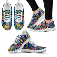 Showlu Fashion Store 0 SPF1511AQ-W0 / 35 Luxury Bohemia Mandala Casual Sneakers