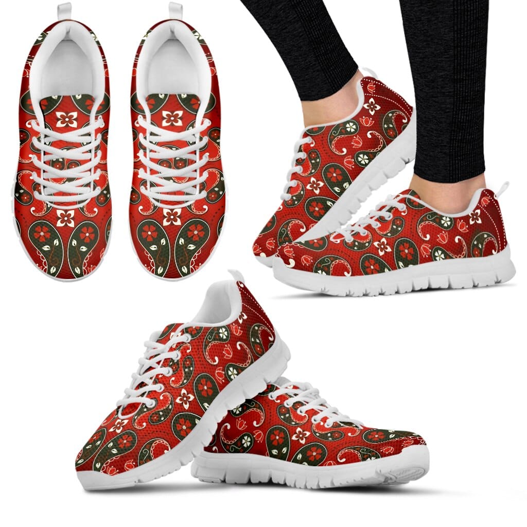 Showlu Fashion Store 0 SPF1517AQ-W0 / 35 Luxury Bohemia Mandala Casual Sneakers