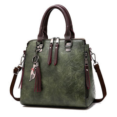 Showlu Fashion Store 0 Style 2 Army Green / China / 24X23X13CM Vento Marea Famous Brand Women Handbags 2019 Luxury Crossbody For Woman Fashion Design Purses Totes Soft PU Leather Shoulder Bag