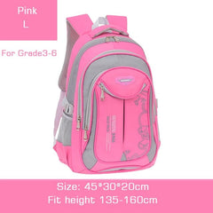 Showlu Fashion Store 0 Style B Pink L / China Backpack School Bag Back Pack For Boy Children Kid Child Teenager Schoolbag Male Men Primary Bookbag Bagpack Book Portfolio Teen