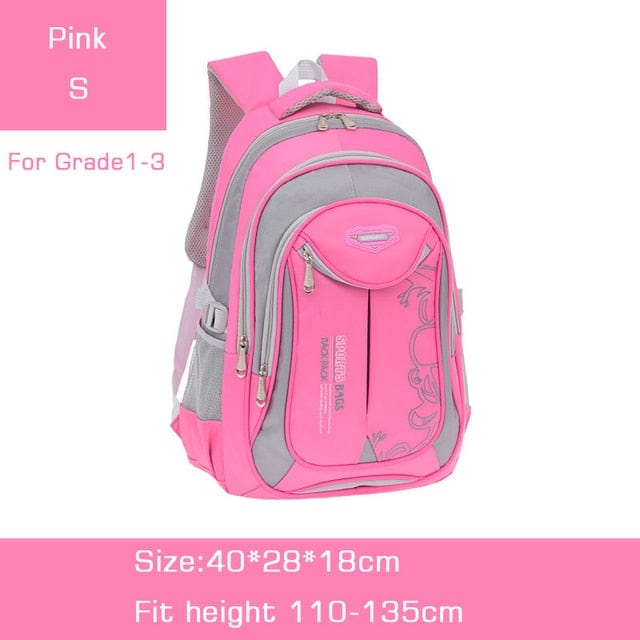 Showlu Fashion Store 0 Style B Pink S / China Backpack School Bag Back Pack For Boy Children Kid Child Teenager Schoolbag Male Men Primary Bookbag Bagpack Book Portfolio Teen