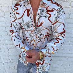 Showlu Fashion Store 0 Summer Men's Shirt Long Sleeve S-4XL Fashion HD 3D Printed Lapel Single Breasted Cardigan Hawaiian Casual Men's Shirt 2023