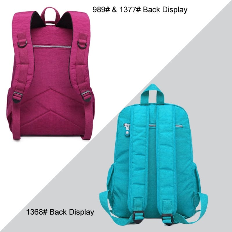 Showlu Fashion Store 0 TEGAOTE Mochila Feminina Nylon Casual Large School Backpack for Teenage Girls 2023 Travel Back Packs Bag Women Laptop Bagpack