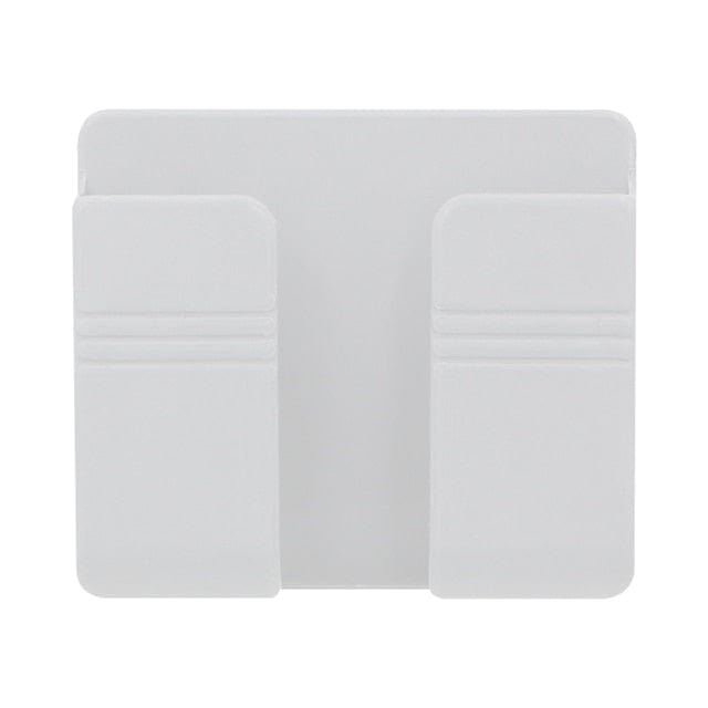 Showlu Fashion Store 0 white-1PC Wall-Mounted Mobile Phone Holder