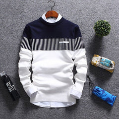 Showlu Fashion Store 0 White / M 2022 Casual Thick Warm Winter Luxury Knitted Pull Sweater Men Wear Jersey Dress Pullover Knit Mens Sweaters Male Fashions 71819