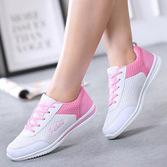 Showlu Fashion Store 0 white pink / 35 Shoes 2022 Sneakers Women Plus Size Women Casual Shoes Outdoor Chunky Sneakers Trainers Platform Sneakers Flat Mujer Shoes Woman