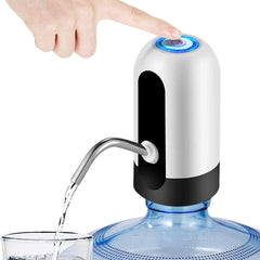 Showlu Fashion Store 0 white Water Bottle Pump USB Charging Auto Switch Drinking Dispenser Charging Water Pump One Click Auto Switch Drink Pump Dispenser