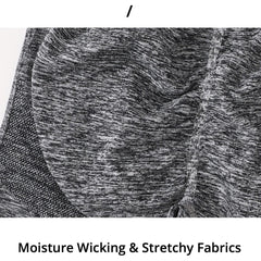  Showlu Fashion Store 0 Women Butt Lifting Yoga Shorts Elastic Workout High Waist Tummy Control Ruched Booty Pants Seamless Gym Compression Tights