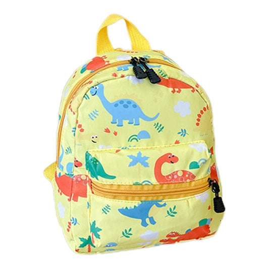 Showlu Fashion Store 0 yellow Children Backpack Cartoon Dinosaur Unicorn Pattern Baby Cute Kindergarten Schoolbag Waterproof Kids Bags Boys Girls Backpacks