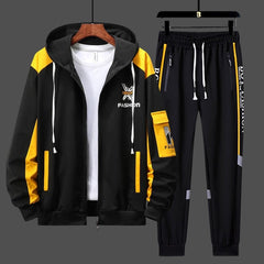 Showlu Fashion Store 0 Yellow / S 2023 designer new sport suits mens hoodie pants 2 piece matching sets outfit clothes for men clothing tracksuit sweatshirts 0023