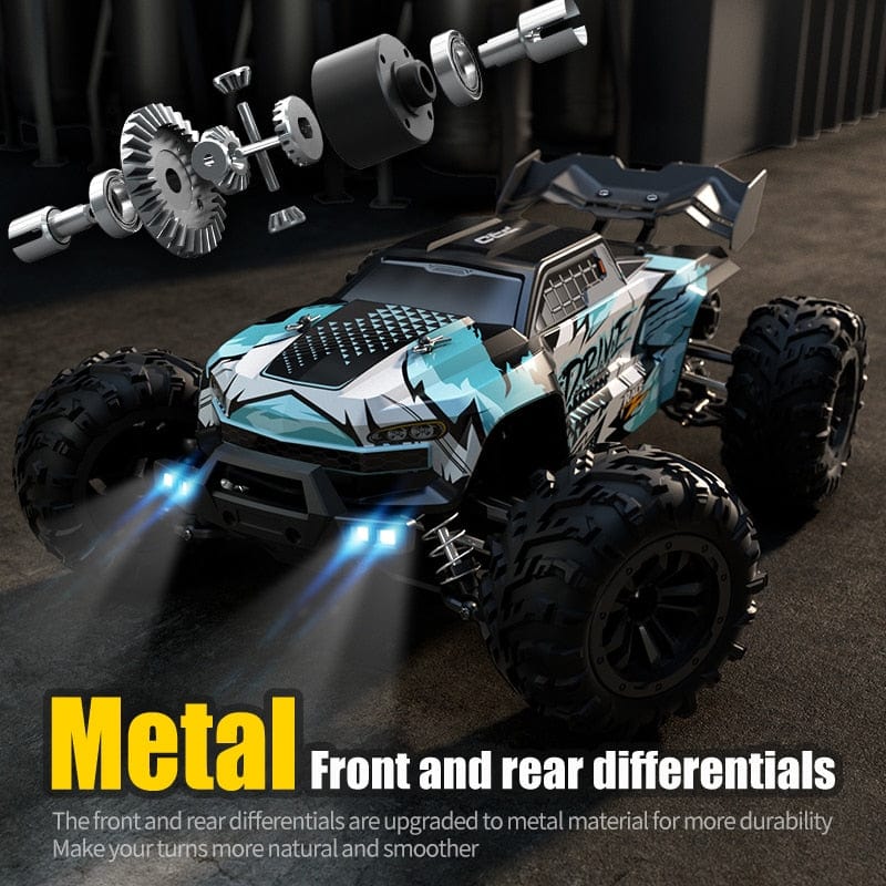 Showlu Fashion Store 0 ZWN 1:16 70KM/H Or 50KM/H 4WD RC Car With LED Remote Control Cars High Speed Drift Monster Truck for Kids vs Wltoys 144001 Toys