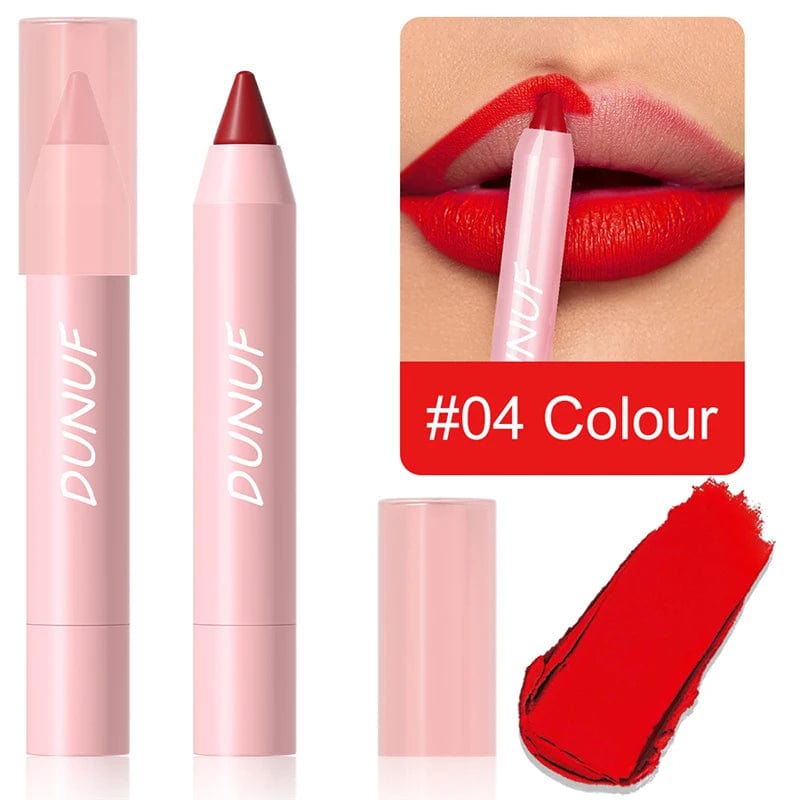  Showlu Fashion Store 04 Nude Brown Lip Liner Pencil Labial Makeup Waterproof Matte Lipstick 18 Color Red Contour Tint Crayon Pen Lip Contouring Cosmetic