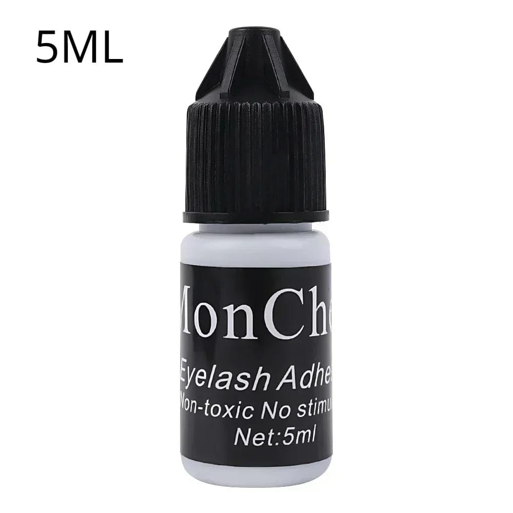 Showlu Fashion Store 07 Black Grafted Eyelash Glue 5ml Waterproof Quick Drying Lasting Semi-Permanent No Irritant Eyelashes Extension Glue Makeup Tools