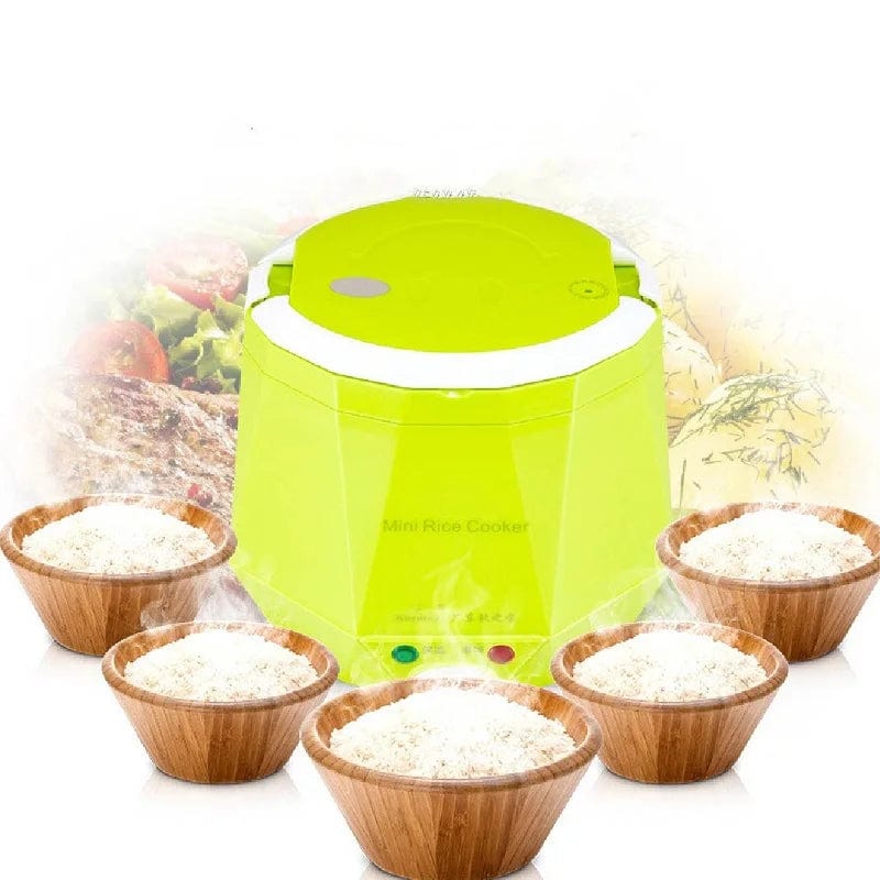 Showlu Fashion Store 1.6L Mini Rice Cooker Heating Lunch Box Portable Constant Temperature Food Steamer Multifunction Pot For Car Truck 12/24V