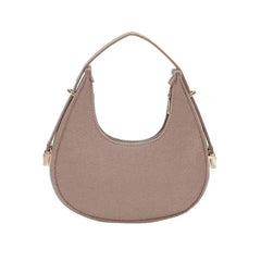 SHOWLU FASHION STORE 1-Beige Portable Handbag Contrasting Color Underarm Bag Stylish Underarm Bags Casual And Fashionable Large Capacity women Bags wholesale