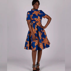 SHOWLU FASHION STORE 1 / M In Stock African Clothes for Women African Print Dress