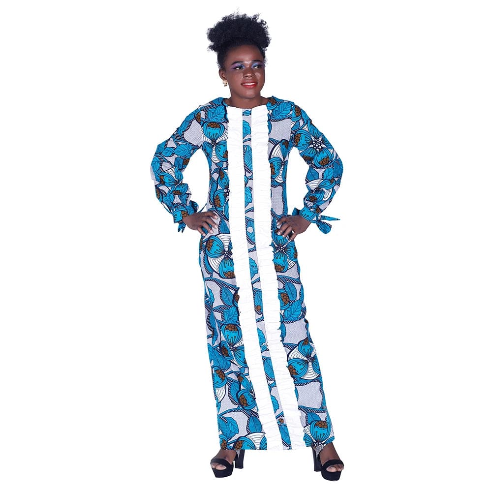 SHOWLU FASHION STORE 10 / M In Stock African Clothes for Women African Print Dress