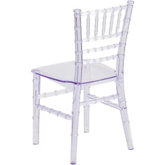 SHOWLU FASHION STORE 10 Pack Transparent Crystal Resin Party and Event Chair for Commercial & Residential Use School Chairs Children's Furniture