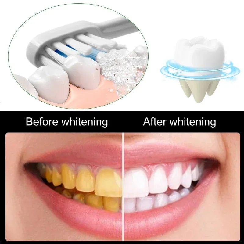 Showlu Fashion Store 100g Bamboo charcoal deep tooth whitening toothpaste cleaning yellow teeth stains Tartar removes mouth odor bright white oral care