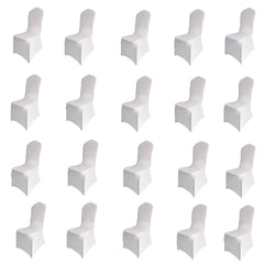 Showlu Fashion Store 100pcs chair cover / United States 20/30/50/100/150Pcs Spandex Wedding Chair Seat Cover