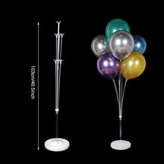 Showlu Fashion Store 103CM Support / as shown Balloon Support Balloon Stand Balloon Holder Column Happy Birthday Baloon Decor Baby Shower Globos Wedding Party Decoration