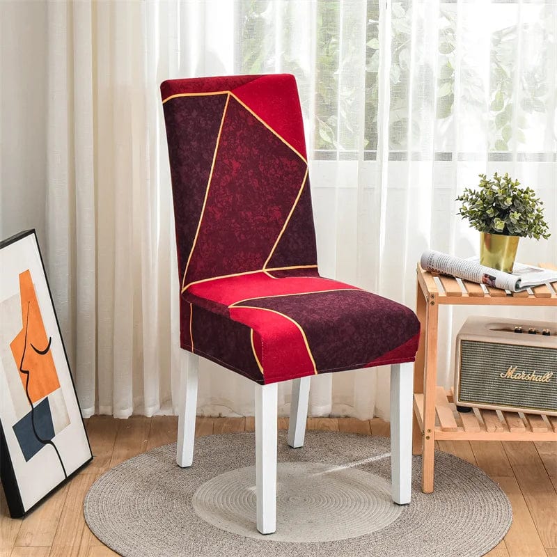  Showlu Fashion Store 11 / Universal Dining Chair Cover Spandex Elastic Chair Slipcover Dining Room Chair Covers Seat Case for Wedding Hotel Banquet