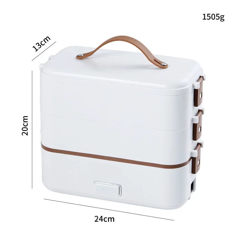  Showlu Fashion Store 1200ML / 220V / CN220V Electric Lunch box Portable Mini Rice Cooker Food Warmer Heater Food Warmer for On-the-Go Home Office