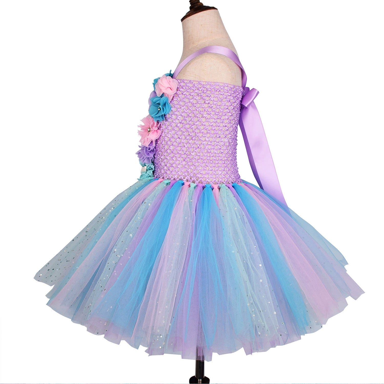 Showlu Fashion Store 121462057 Girls' Mermaid Princess Dress Children's Day Dress Cosplay Performance and Show Photograph Dress Tutu Pettiskirt