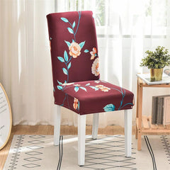  Showlu Fashion Store 13 / Universal Dining Chair Cover Spandex Elastic Chair Slipcover Dining Room Chair Covers Seat Case for Wedding Hotel Banquet