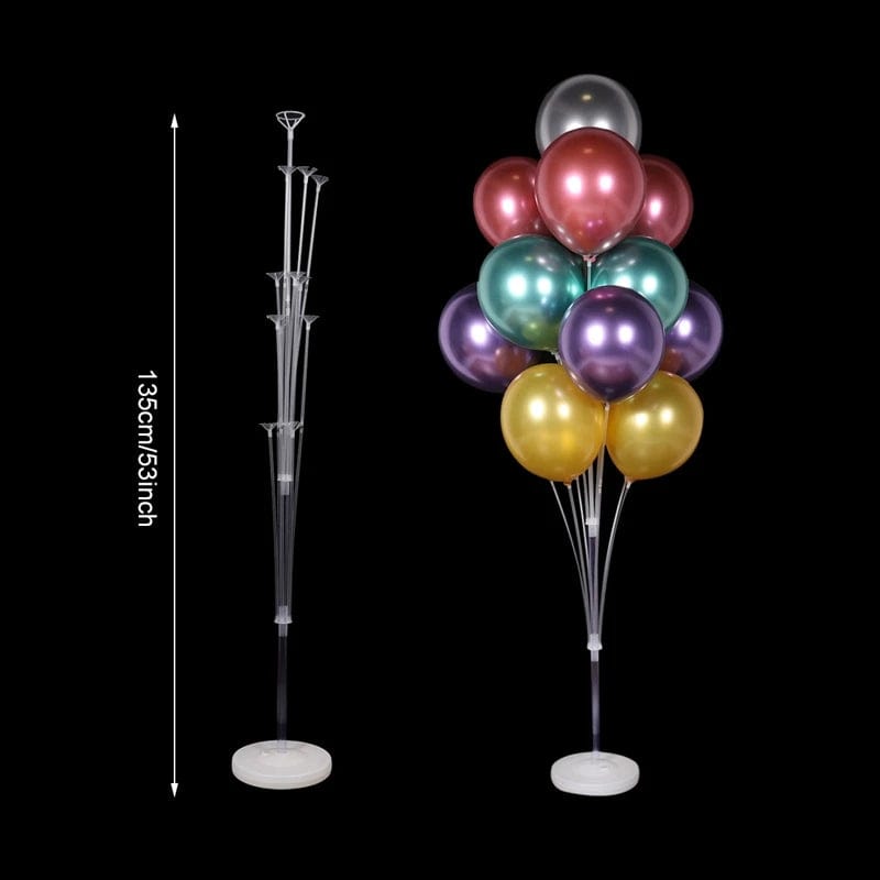 Showlu Fashion Store 135CM Support / as shown Balloon Support Balloon Stand Balloon Holder Column Happy Birthday Baloon Decor Baby Shower Globos Wedding Party Decoration