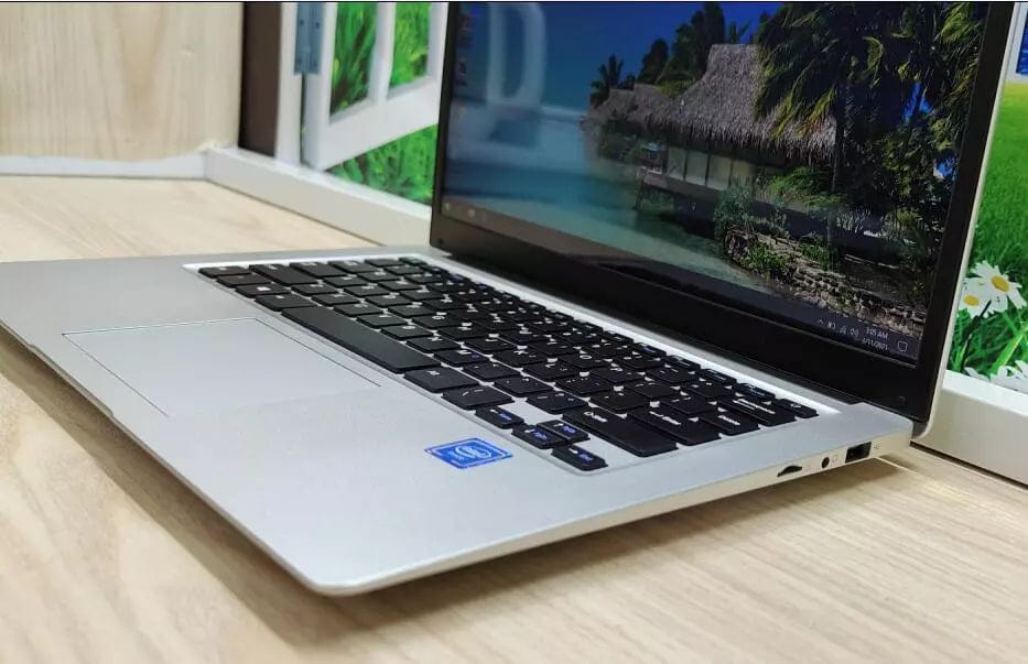 Showlu Fashion Store 14.1 Inch Mini Laptop Intel CPU Windows 10 Notebook PC Fast RAM 128GB 256GB 512GB SSD 1000G HDD Optional