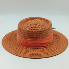  Showlu Fashion Store 19 / M 56-58 Raffia straw hat for women Bohemian colorful stitched straw hat ladies vacation sun hat beach summer vacation jazz hat panama