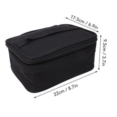  Showlu Fashion Store 1C Portable Oven USB Rechargeable Heated Lunch Box With Aluminum Film Liner Stove And Heater For Travel Picnic And Beach