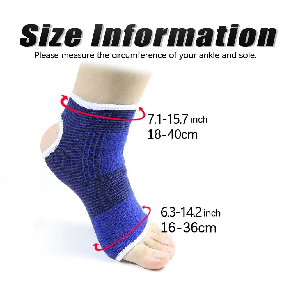 Showlu Fashion Store 1PCS 1 PCS Universal Elastic Ankle Support Brace Running Sports Daily Wear Running Protection Fitness Support Sports Protect